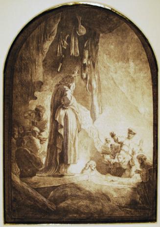 The Raising of Lazarus: The Larger Plate