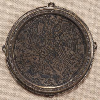 Medallion Representing a Pelican Feeding Its Young with Its Own Blood