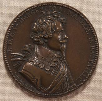 Medal of Marshal D'Argencourt (1575-1655)