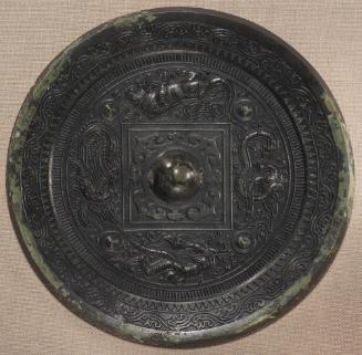 Mirror with Animals of the Four Directions