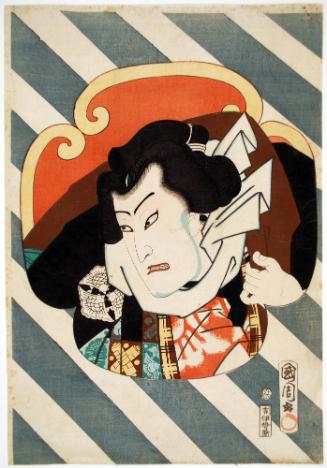 Nakamura Shikan IV as Nuregami Chogoro in the play ‘Futatsu cho iro no dekiaki’ by Kawatake Shinshichi II