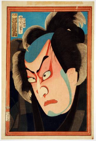 Kabuki Actor Kawarasaki Gonnosuke VII as Daroku