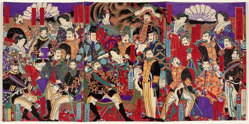 Prominent Members of the Meiji Court and Government