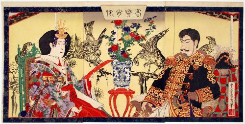 Emperor and Empress Meiji