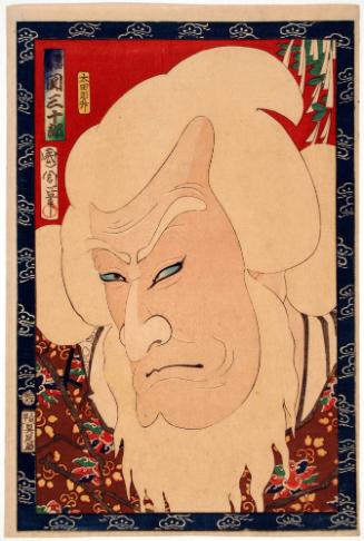 Actor Seki Sanjūrō III as Sarutahiko, from an untitled series of actor portraits