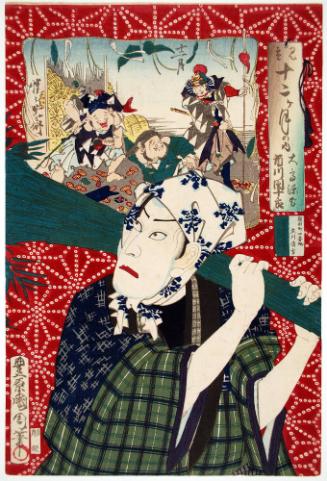 The Twelfth month, Ichikawa Danjūrō as Ōtaka Gengō

