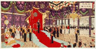 Ceremony on the Occasion of [the Meiji Emperor's] Silver Wedding Anniversary
