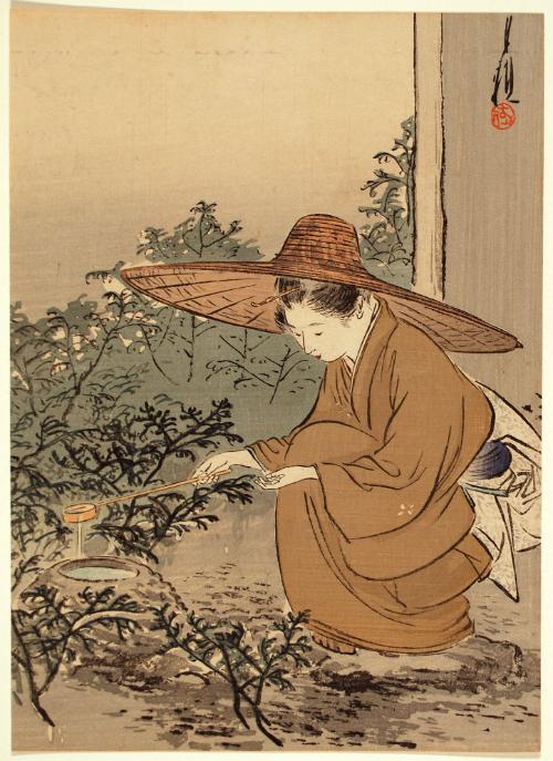 Opening the Teahouse. Frontispiece (kuchi-e)