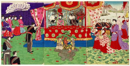 Ceremony on the Occasion of the Meiji Emperor's Silver Wedding Anniversary