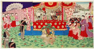 Ceremony on the Occasion of the Meiji Emperor's Silver Wedding Anniversary
