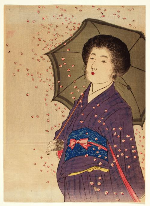 Flower Snowstorm
Frontispiece (kuchi-e)