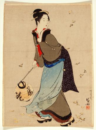Bell at Hachiman
Frontispiece (kuchi-e)