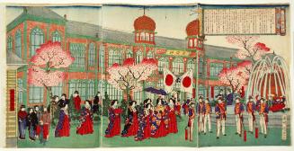 The Second National Industrial Exposition in Ueno Park
