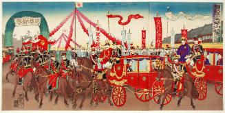 Imperial Visit of the Celebration of the Thirtieth Anniversary of the Transfer of the Capital
奠都三十年祭御臨幸之図