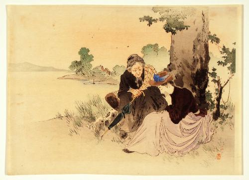 Lady by the Lake
Frontispiece (kuchi-e)