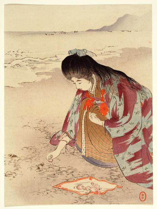 Spring Sea
Frontispiece (kuchi-e)