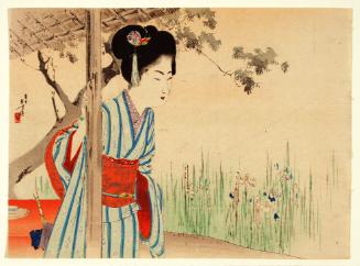 Beauty, Garden, Flowers
Frontispiece (kuchi-e)