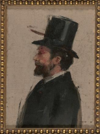 Study of a Man in a Top Hat