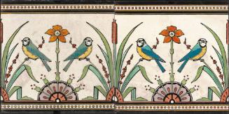 Tiles with Bird and Flower Design