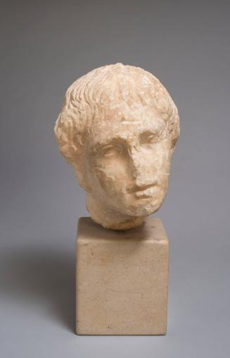 Head of a Young Woman from a Funerary Monument