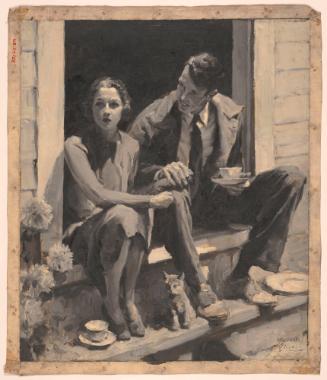 Illustration for "Fog" by Jennie Harris Oliver