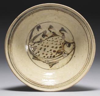 Bowl with Fish Decoration