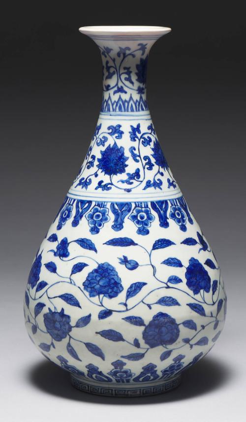 Blue and White Vase