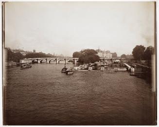 Looking East to the Pont Neuf, Six Months after the Paris Flood