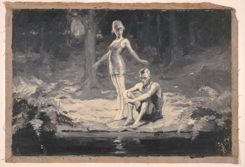 Illustration for "Come Back, Youth" by V. H. Cornell