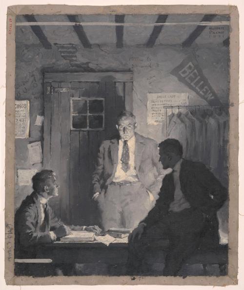 Illustration for "The Golden Moment" by Gerald Beaumont