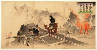 Eye-witness account by telegraph of the Russo-Japanese war: Bandits on horseback destroy the Manchuria railway