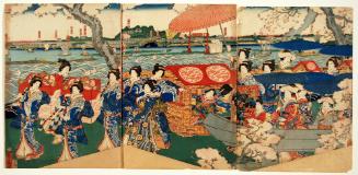 Bijin Taking a Boat Ride
