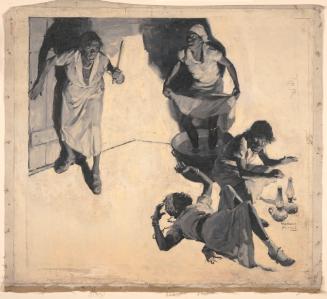 Four Black Women; Illustration