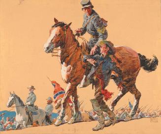 Illustration for "The Road to Gettysburg" by James Street