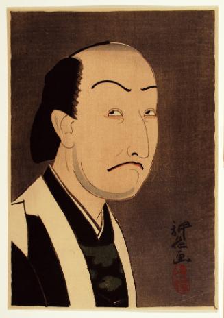 Kataoka Nizaemon XI as Oboshi Yuranosuke in the PlayKanadehon Chushinggura