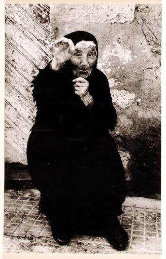 Nuova Sardegna no. 17 (New Sardinia no. 17)—portrait of widow, from the series Nuova Sardegna (New Sardinia)