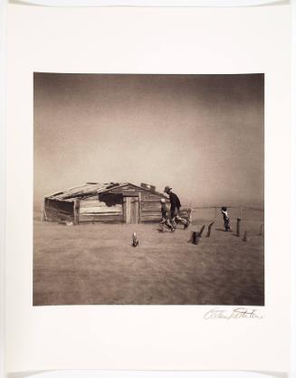 Dust storm, Cimarron County, Oklahoma, Oklahoma, no. 5 from Arthur Rothstein