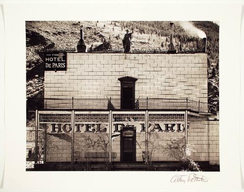 Hotel de Paris, exterior, Georgetown, Colorado, no. 14 from Arthur Rothstein