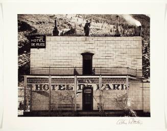 Hotel de Paris, exterior, Georgetown, Colorado, no. 14 from Arthur Rothstein