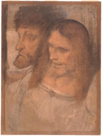 St. Thomas and St. James the Greater, after Leonardo da Vinci's "Last Supper"