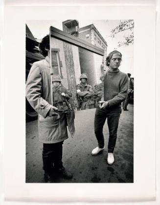 Mirror Image, Peace Demonstration, New Haven, 1970