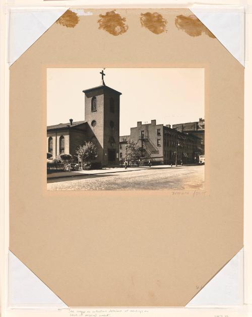 St. Luke's Chapel and Old Houses (Hudson Below Grove Streets)