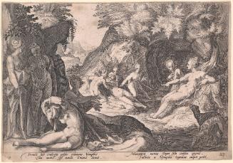 Diana and Her Nymphs Discovering Callisto's Pregnancy, from Metamorphoses