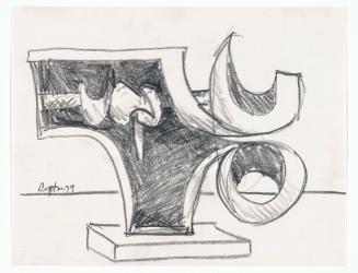 Study of Sculpture (horizontal: hollowed form)