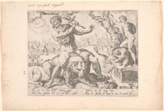 Levi, plate 4 from The Sons of Jacob: the Tribes of Israel
