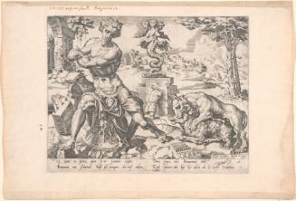 Benjamin, plate 12 from The Sons of Jacob: the Tribes of Israel