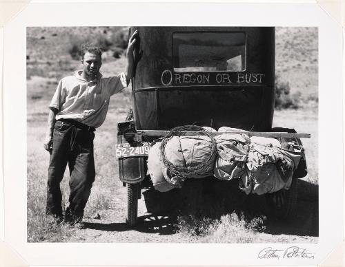 Vernon Evans, Migrant to Oregon from South Dakota, from the portfolio Arthur Rothstein