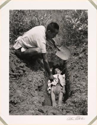 Burial of Famine Victim, Hengyang, China