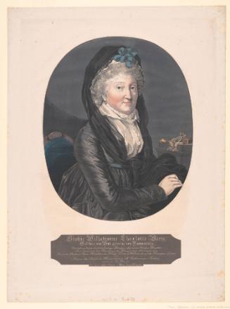 Portrait of Sophie Grafin Von Voss (1729-1814)