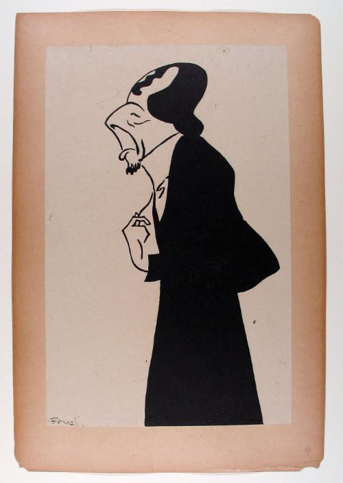 George Arliss, from Stage Folk: a Book of Caricatures [call#: Nc1429/.f7/l5]